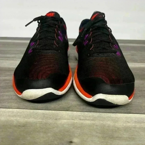 Nike Flex Supreme TR4 Running Shoes Womens 9.5 Gym walking cute comfy Black Pink - Picture 3 of 10